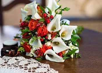 Свадебный букет невесты Дамаскас