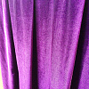 Юбка фиолетовый бархат - 1