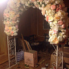 Свадебная арка из цветов - 2